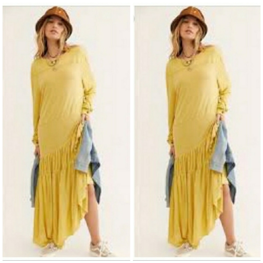 Free People Jilly Midi Dress